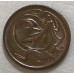 AUSTRALIA 1978 . TWO 2 CENTS COIN . FRILLED NECK LIZARD